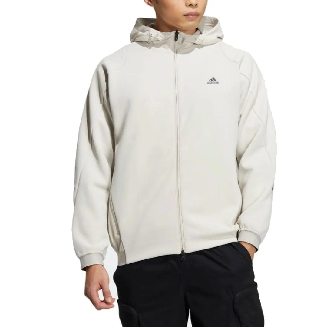 adidas Tech Premium Woven Jacket 'White' HY5836 sold by KicksCrew product image thumbnail 3
