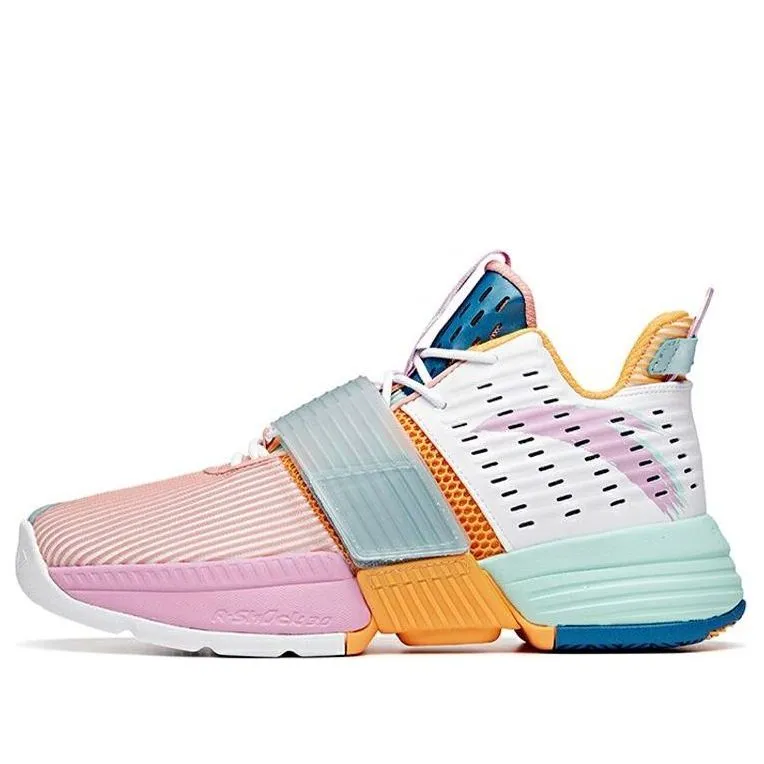 ANTA Shock The Game 4.0 'White Pink Blue' 112031108-5 sold by KicksCrew