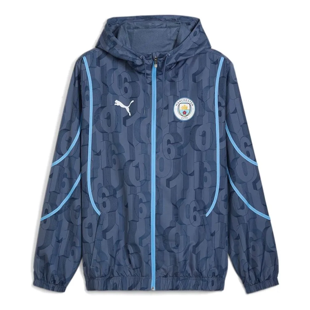 PUMA Manchester City Pre-match Woven Jacket 'Inky Blue' 777580-22 sold by KicksCrew