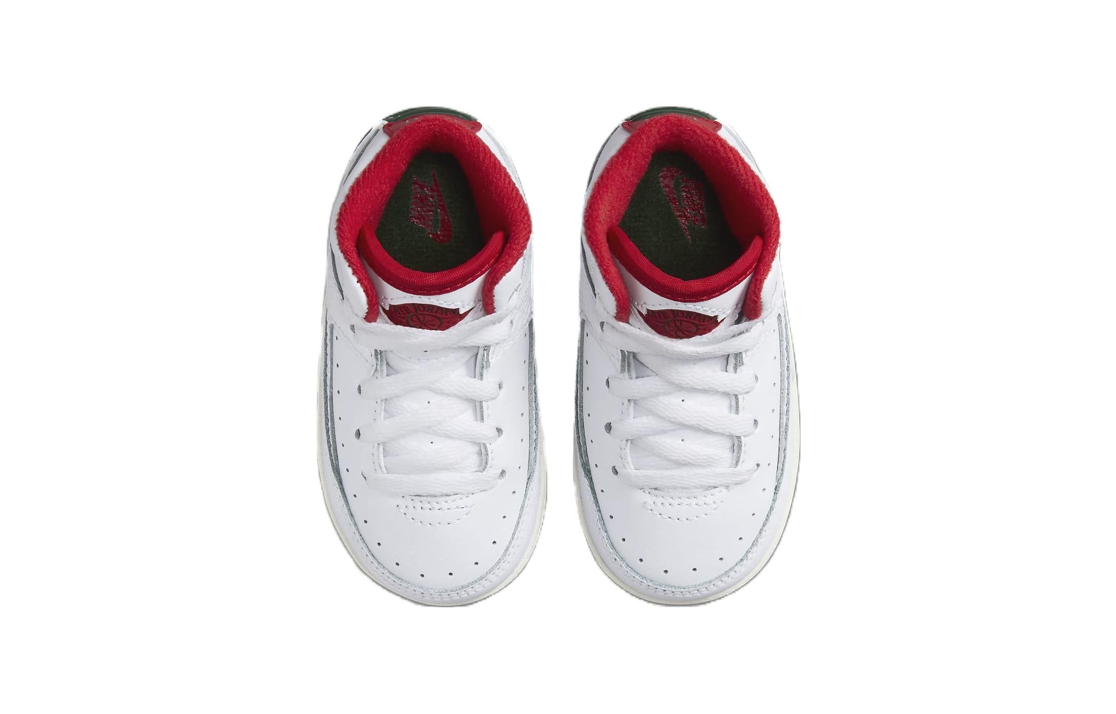 (TD) Air Jordan 2 Retro 'White Sail Fire Red' DQ8563-101 sold by KicksCrew product image thumbnail 2
