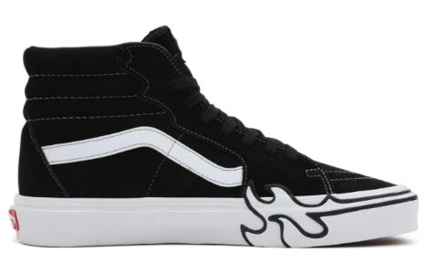 Vans SK8-Hi Flame Shoes 'Flame - Black' VN0005UJBZW sold by KicksCrew