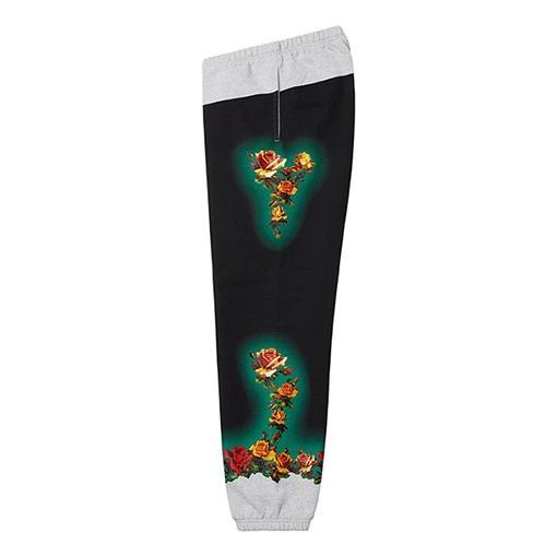 Supreme x Jean Paul Gaultier Floral Print Sweatpants 'Grey Black Green' SUP-SS19-790 sold by KicksCrew product image thumbnail 3