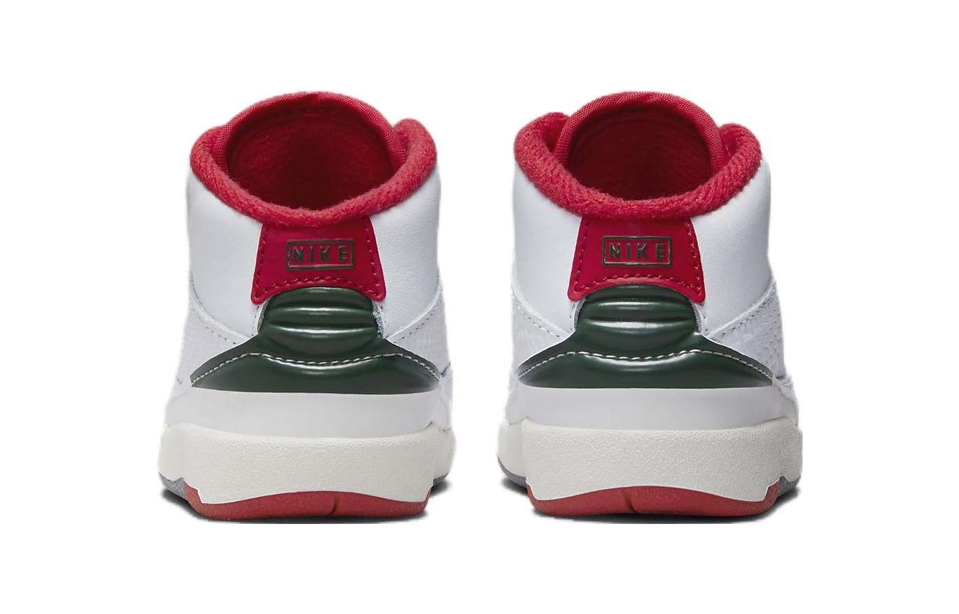 (TD) Air Jordan 2 Retro 'White Sail Fire Red' DQ8563-101 sold by KicksCrew product image thumbnail 3