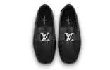 LOUIS VUITTON Monte Carlo Moccasin Shoes 'Black' 1A8F78 sold by KicksCrew