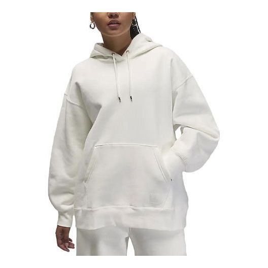 (WMNS) Air Jordan Flight Fleece Pullover Hoodie 'Sail' FB5110-133 sold by KicksCrew