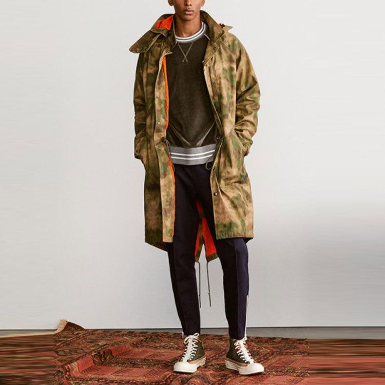 Converse x Todd Snyder Trench Coat 'Camo' 10023351-360 sold by KicksCrew product image thumbnail 3