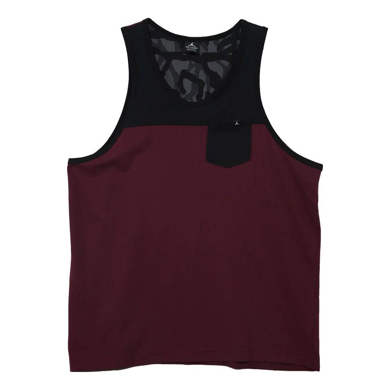 Air Jordan Ele Camo Tank Top 'Black Red' 689003-637 sold by KicksCrew