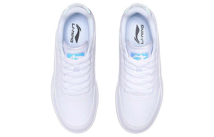 (WMNS) Li-Ning Classic Skateboarding Low 'White Laser' AGCP422-3 sold by KicksCrew product image thumbnail 4