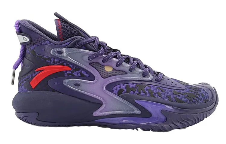ANTA Shock The Game 5 Mid 'Purple Red' 112131601S-2 sold by KicksCrew product image thumbnail 2