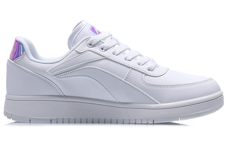 (WMNS) Li-Ning Classic Skateboarding Low 'White Laser' AGCP422-3 sold by KicksCrew product image thumbnail 2