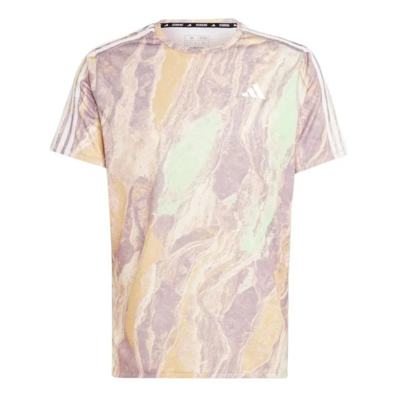 adidas Move for the Planet AirChill T-shirt 'Pink Multi' IN2985 sold by KicksCrew