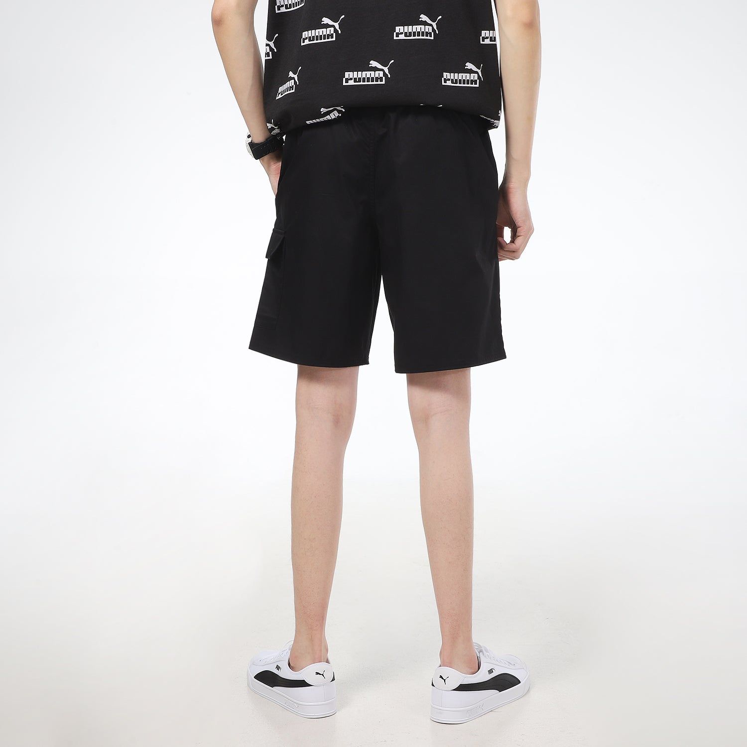 Puma Cargo Shorts 'Black' 845860-01 sold by KicksCrew product image thumbnail 4
