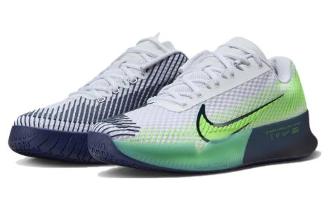 Nike Zoom Vapor 11 HC 'White Green Strike Navy' DR6966-103 sold by KicksCrew