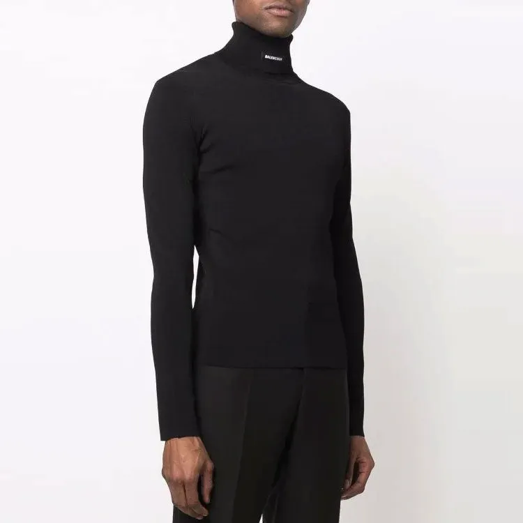 Balenciaga Fitted Turtleneck Sweater 'Black' 682003T51751000 sold by KicksCrew product image thumbnail 4