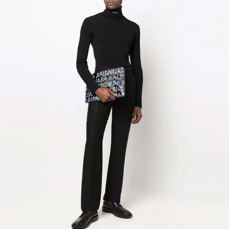 Balenciaga Fitted Turtleneck Sweater 'Black' 682003T51751000 sold by KicksCrew product image thumbnail 2