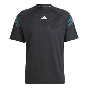 Adidas Train Icons 3-Stripes Training T-Shirts 'Black' IJ8126 sold by KicksCrew