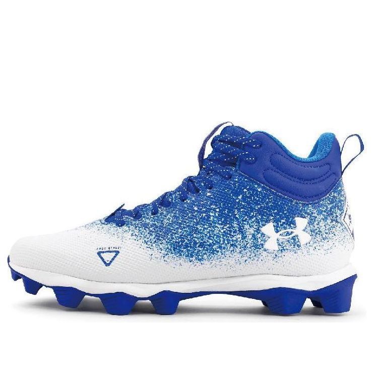 Under Armour Spotlight Franchise 2.0 RM Football Cleats 'Blue White' 3025083400 sold by KicksCrew