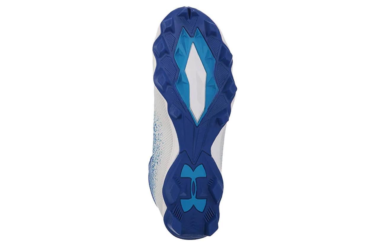 Under Armour Spotlight Franchise 2.0 RM Football Cleats 'Blue White' 3025083400 sold by KicksCrew product image thumbnail 4