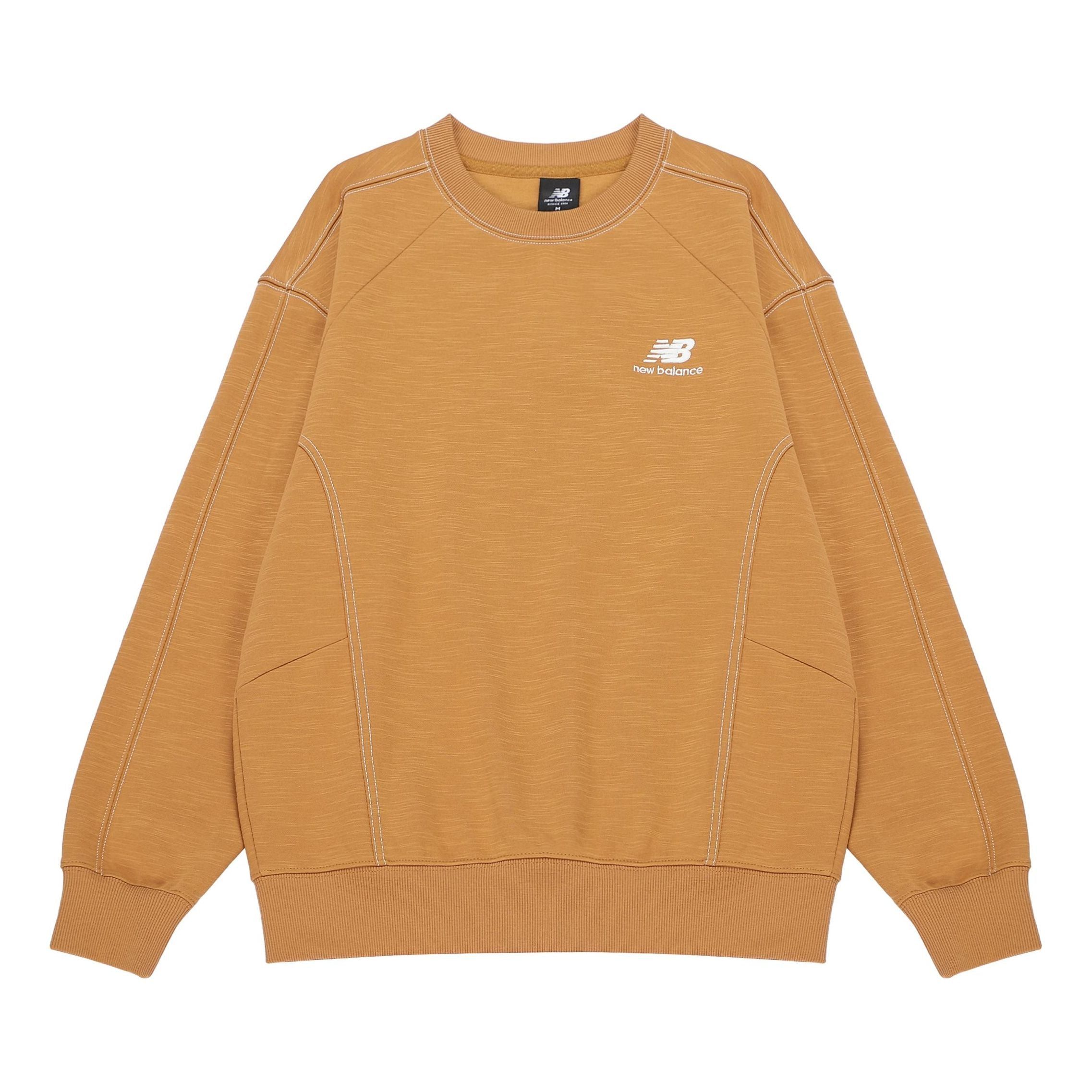 New Balance Lifestyle Sweatshirt 'Orange' AMT23304-RIL sold by KicksCrew