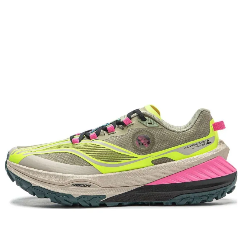 (WMNS) Li-Ning Dilu 'Grey Yellow Pink' ARNT004-6 sold by KicksCrew