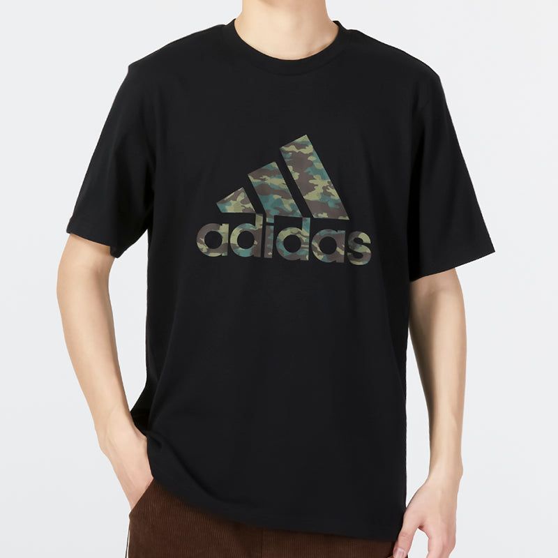 adidas Camo Short Sleeve T-shirt 'Black' HS3215 sold by KicksCrew product image thumbnail 3