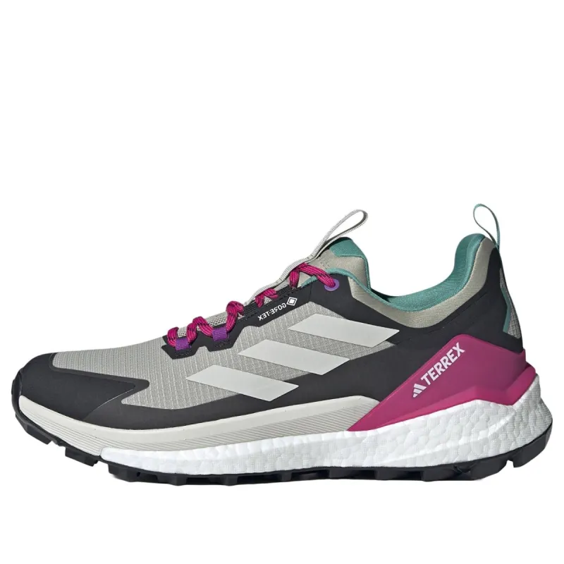 adidas Terrex Free Hiker 2.0 Low Gore-Tex 'Sesame Talc Real Magenta' IE5105 sold by KicksCrew