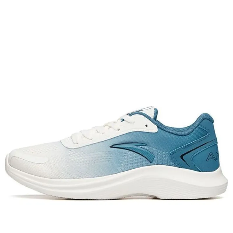 ANTA Running Series Sneakers Flyknit 'White Blue' 112135571-4 sold by KicksCrew