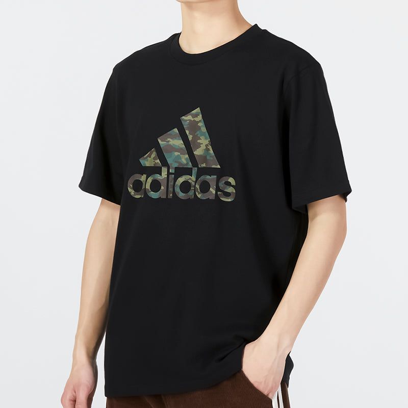 adidas Camo Short Sleeve T-shirt 'Black' HS3215 sold by KicksCrew product image thumbnail 5