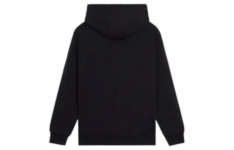 Li-Ning Label Logo Hooded Jacket 'Black' AWDSB17-1 sold by KicksCrew product image thumbnail 2