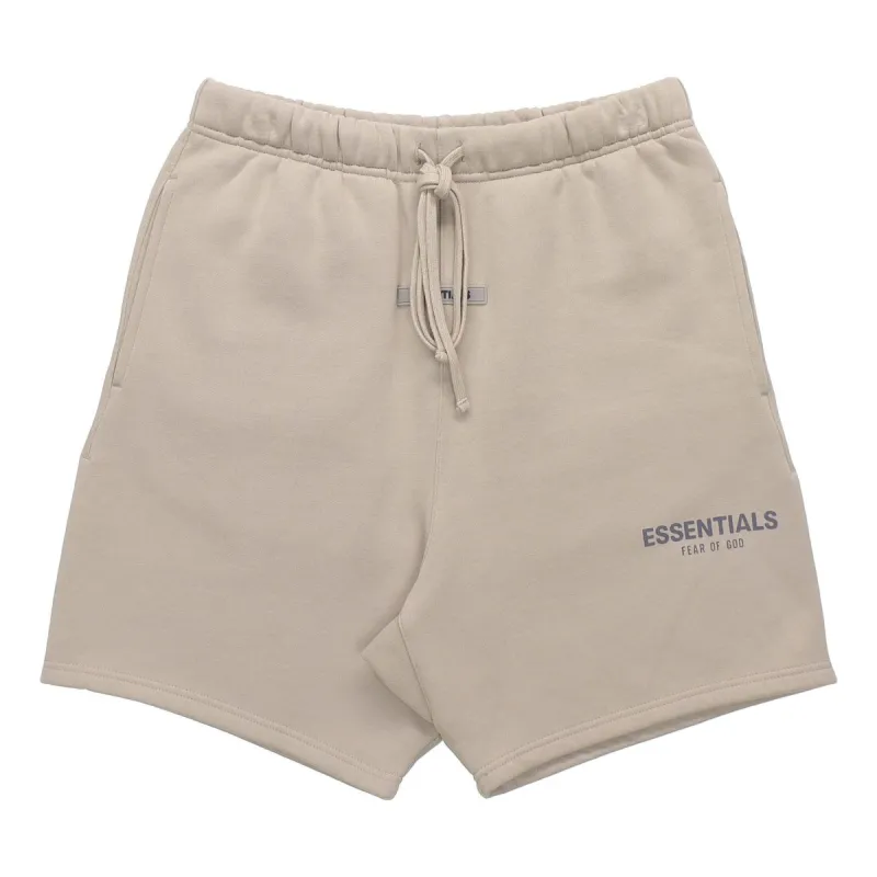 Fear of God Essentials FW20 Sweatshort 'Tan' FOG-FW20-308 sold by KicksCrew