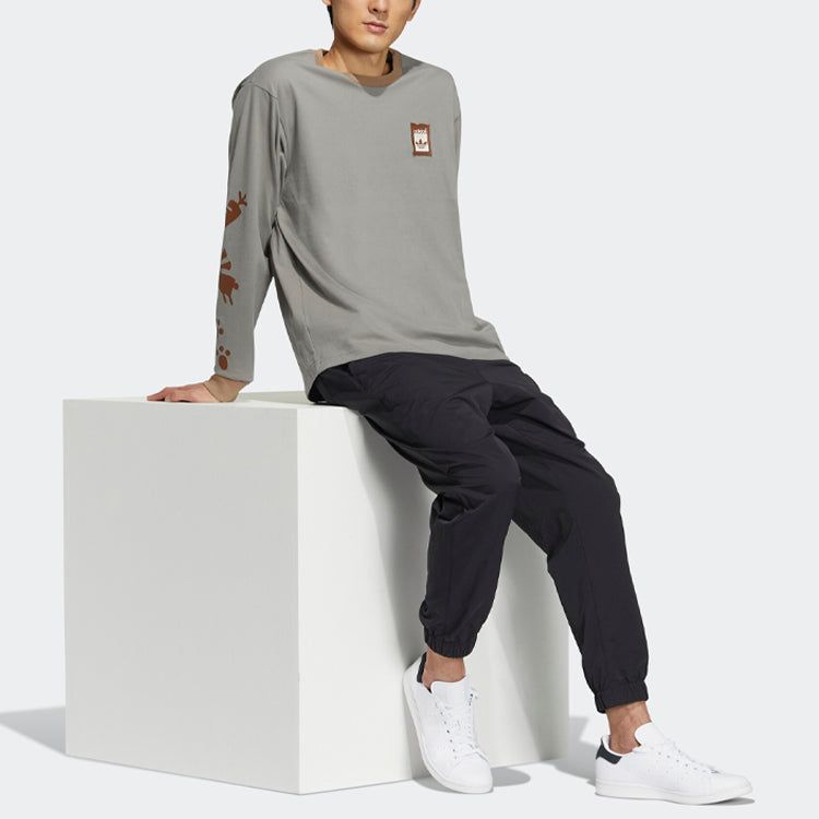 Adidas Originals x Melting Sadness T-Shirts 'Grey' HY4190 sold by KicksCrew product image thumbnail 3