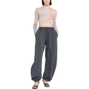 (WMNS) Off-White Laundry Twisted Sweat Pant 'Brown' OWCH018S23JER0016000 sold by KicksCrew