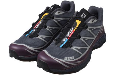 SALOMON Xt-6 'Black Purple' 473818 sold by KicksCrew