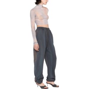 (WMNS) Off-White Laundry Twisted Sweat Pant 'Brown' OWCH018S23JER0016000 sold by KicksCrew