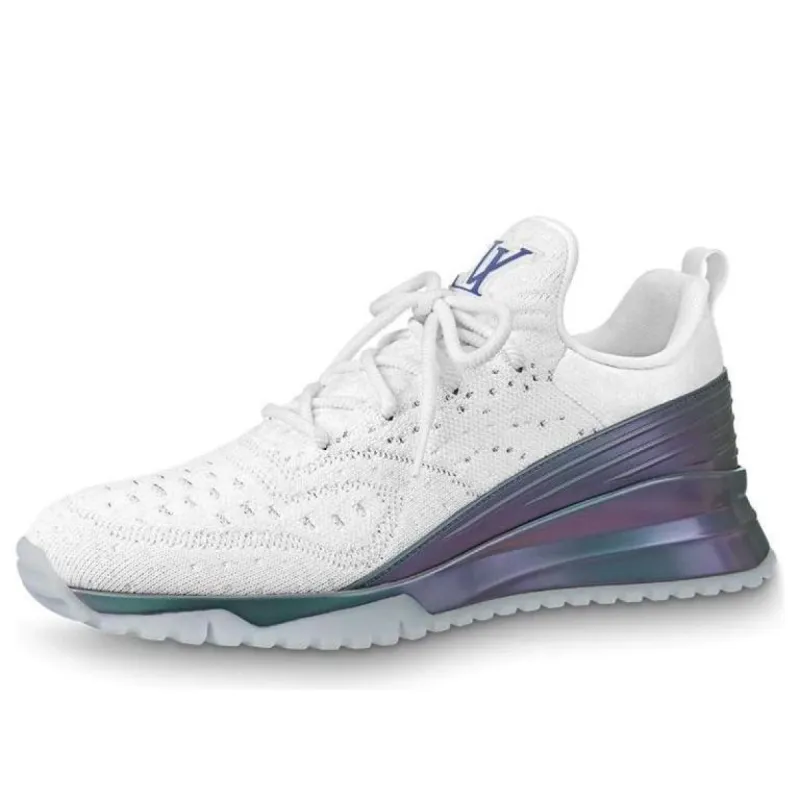 LOUIS VUITTON V.N.R Sneakers 'White with Metallic Sole' 1A5YPI sold by KicksCrew