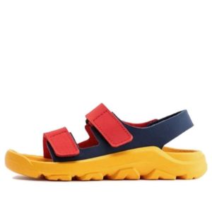 (PS) Birkenstock Mogami HL Synthetik Narrow Fit 'Multi Red' 1022694 sold by KicksCrew