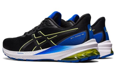 ASICS GT 1000 12 'Black Blue Yellow' 1011B631-002 sold by KicksCrew