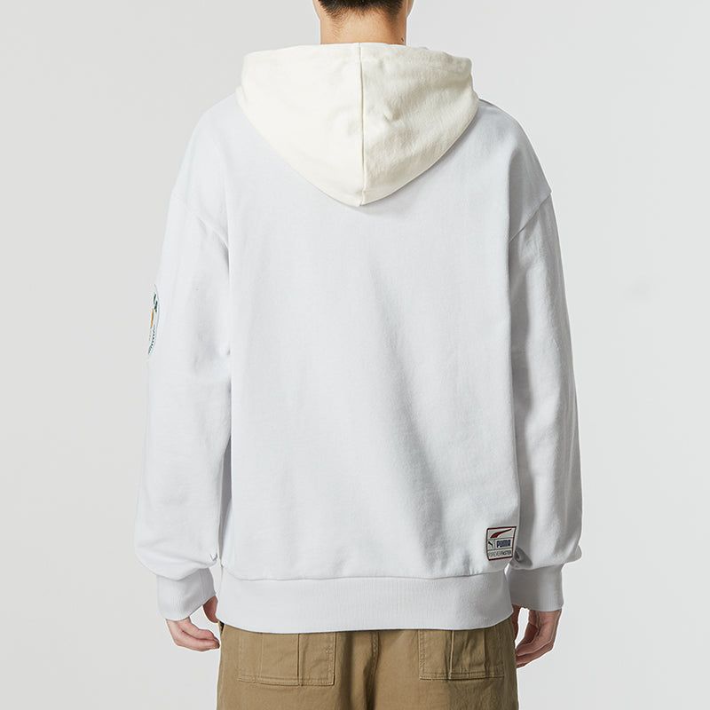 PUMA Team Badge Team Badge Hoodie 'Grey' 677377-72 sold by KicksCrew product image thumbnail 4