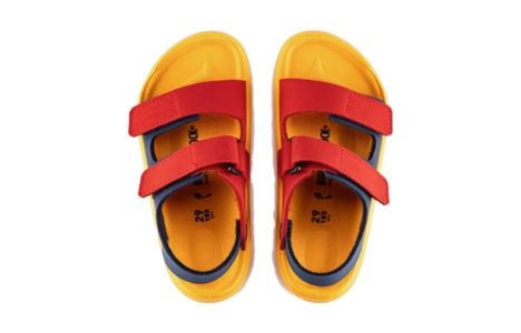 (PS) Birkenstock Mogami HL Synthetik Narrow Fit 'Multi Red' 1022694 sold by KicksCrew