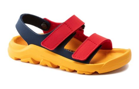 (PS) Birkenstock Mogami HL Synthetik Narrow Fit 'Multi Red' 1022694 sold by KicksCrew