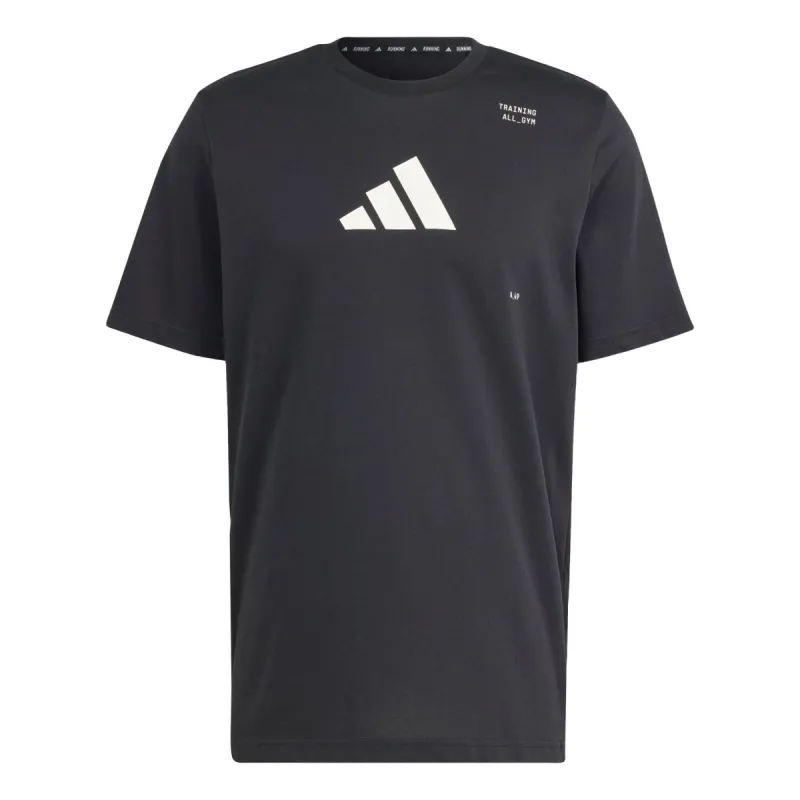 adidas Black Aeroready All-Gym Category Graphic T-shirt Asia Sizing 'Black' IT1497 sold by KicksCrew