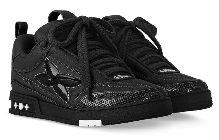 LOUIS VUITTON Skate Sneakers 'Black White' 1ABZ5B sold by KicksCrew product image thumbnail 2