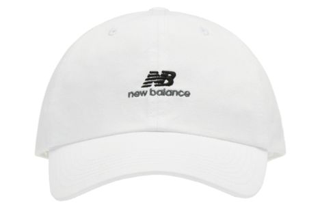 New Balance Logo Baseball Hat 'White' LAH22008-WT sold by KicksCrew