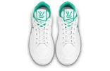 (WMNS) LOUIS VUITTON Charlie Sneakers 'White Teal' 1AAVZ6 sold by KicksCrew