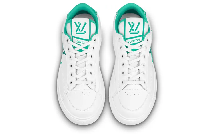 (WMNS) LOUIS VUITTON Charlie Sneakers 'White Teal' 1AAVZ6 sold by KicksCrew product image thumbnail 3
