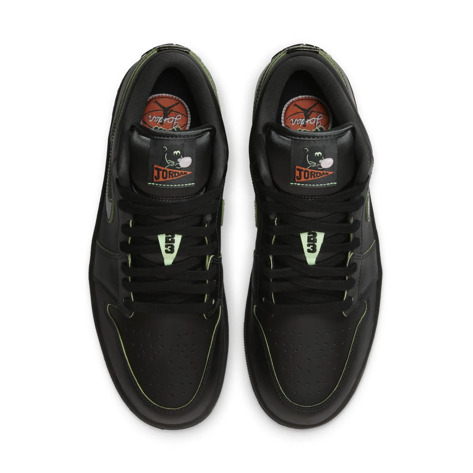 Air Jordan 1 Low SE 'Black Vapor Green' HM3690-001 sold by KicksCrew product image thumbnail 3