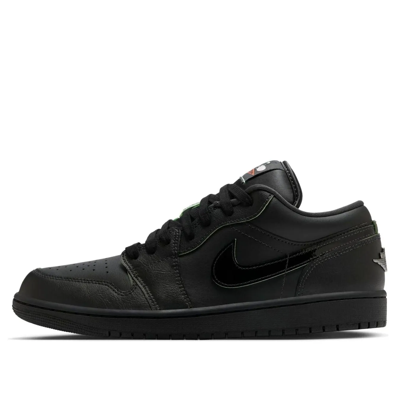 Air Jordan 1 Low SE 'Black Vapor Green' HM3690-001 sold by KicksCrew