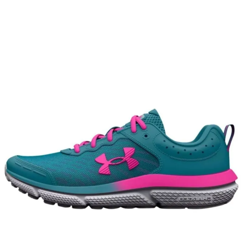 (GS) Under Armour Charged Assert 10 Running Shoes 'Glacier Blue Rebel Pink' 3026189-400 made by Under Armour