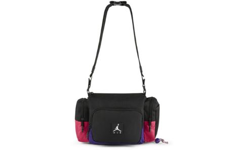 Air Jordan Logo Crossbody Bag 'Black Red' DD3029-010 sold by KicksCrew