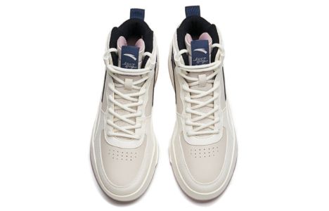 (WMNS) ANTA Life Style High-Top Sneakers 'White Pink Black' 922238011-9 sold by KicksCrew